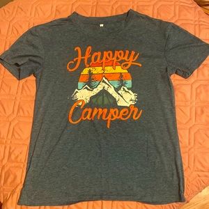 Happy Camper tshirt size S
